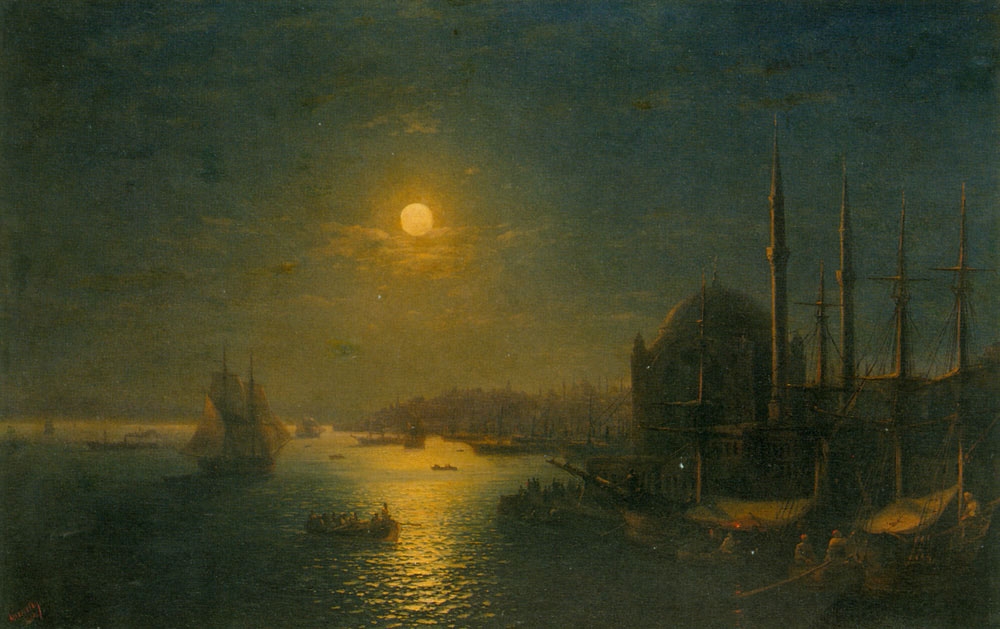 A Moonlit View of the Bosphorus 1884 62.2 x 98.4.jpg