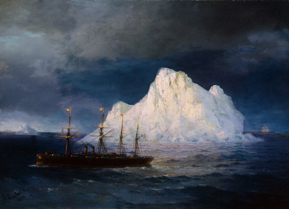 A Steamboat Sailing by an Iceberg 1894.jpg