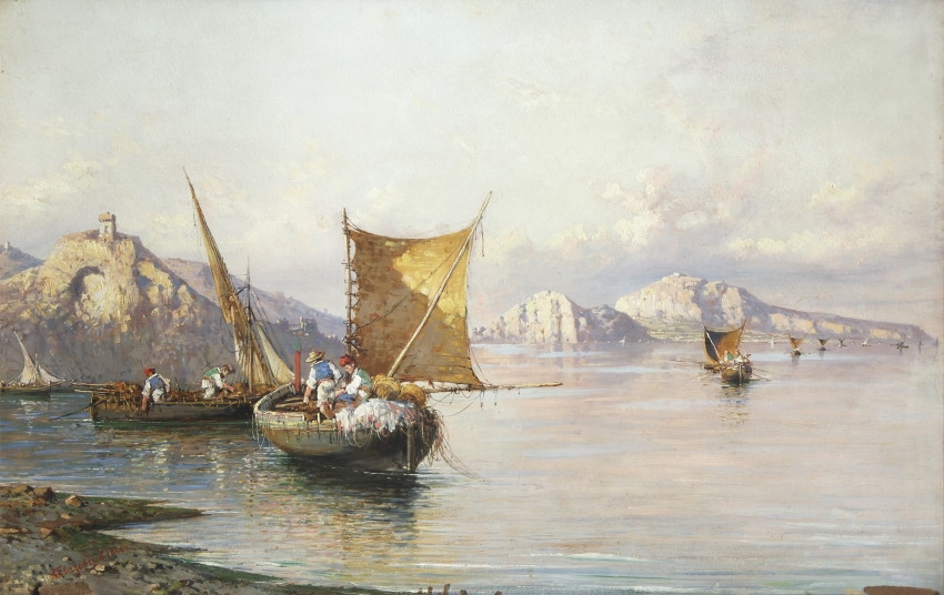 BARCAS PESQUERAS EN UNA COSTA NAPOLITANA 1866 33 - 49.5.jpg