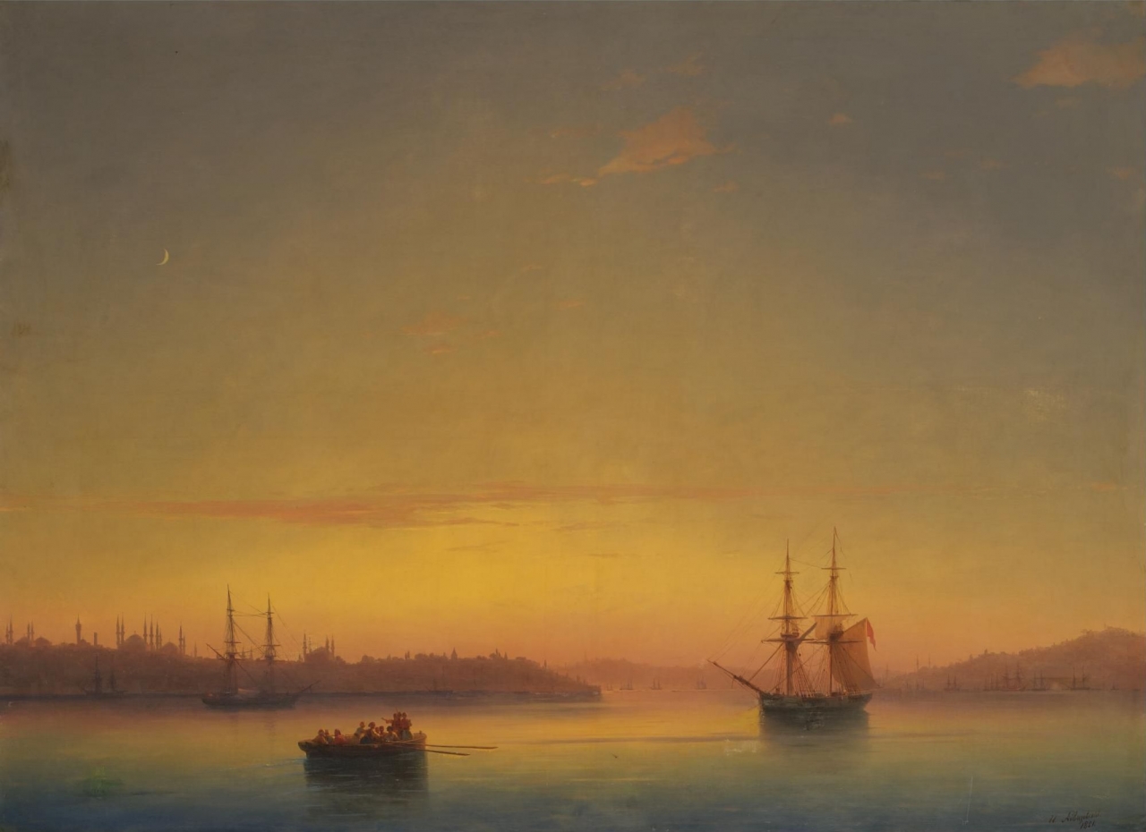 CONSTANTINOPLE AT DAWN 1851 107 by 144.8 cm.jpg