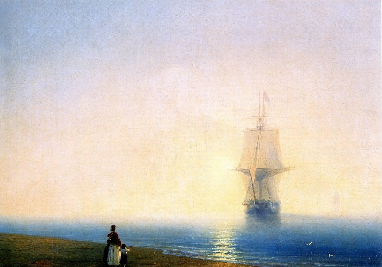 Morning at Sea. 1849 85x101.jpg